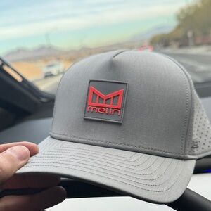 Melin Gray and Red Men's Hat